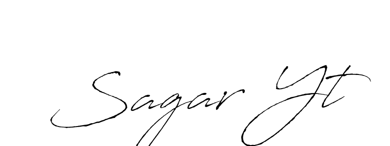 Here are the top 10 professional signature styles for the name Sagar Yt. These are the best autograph styles you can use for your name. Sagar Yt signature style 6 images and pictures png