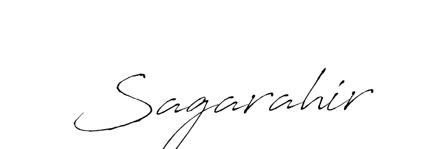 Make a beautiful signature design for name Sagarahir. Use this online signature maker to create a handwritten signature for free. Sagarahir signature style 6 images and pictures png