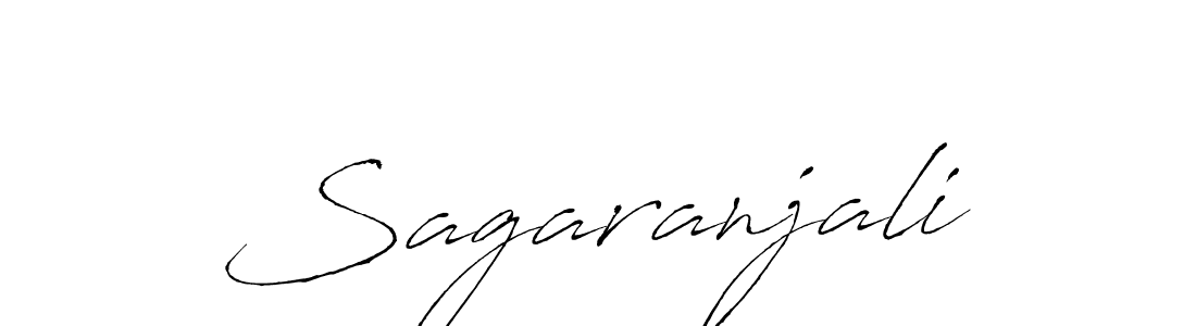 Use a signature maker to create a handwritten signature online. With this signature software, you can design (Antro_Vectra) your own signature for name Sagaranjali. Sagaranjali signature style 6 images and pictures png