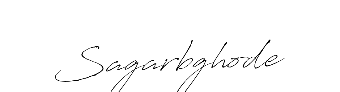 How to make Sagarbghode name signature. Use Antro_Vectra style for creating short signs online. This is the latest handwritten sign. Sagarbghode signature style 6 images and pictures png