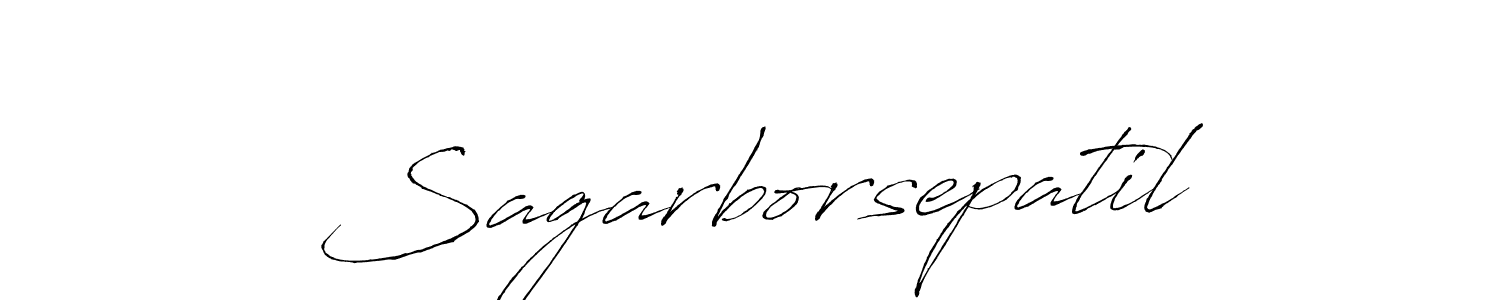 It looks lik you need a new signature style for name Sagarborsepatil. Design unique handwritten (Antro_Vectra) signature with our free signature maker in just a few clicks. Sagarborsepatil signature style 6 images and pictures png