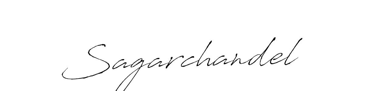 Antro_Vectra is a professional signature style that is perfect for those who want to add a touch of class to their signature. It is also a great choice for those who want to make their signature more unique. Get Sagarchandel name to fancy signature for free. Sagarchandel signature style 6 images and pictures png