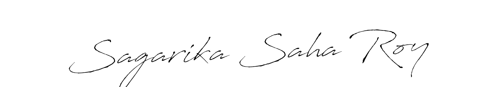 How to make Sagarika Saha Roy signature? Antro_Vectra is a professional autograph style. Create handwritten signature for Sagarika Saha Roy name. Sagarika Saha Roy signature style 6 images and pictures png