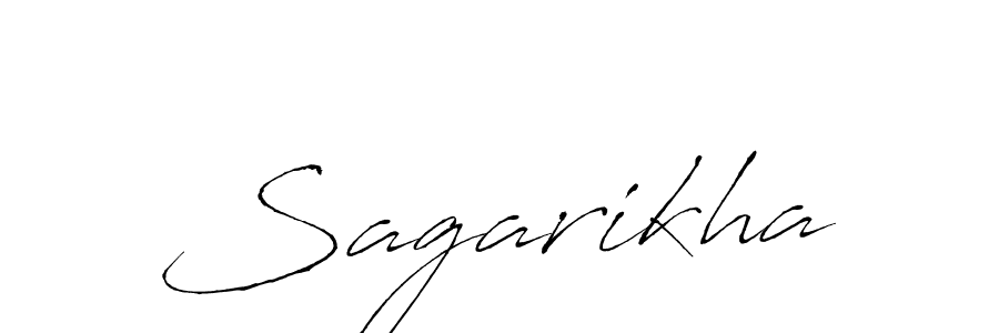 How to make Sagarikha name signature. Use Antro_Vectra style for creating short signs online. This is the latest handwritten sign. Sagarikha signature style 6 images and pictures png