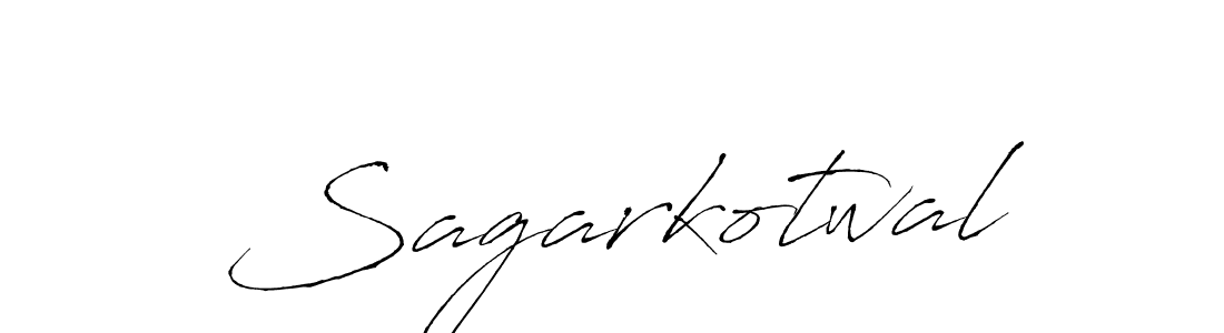 How to make Sagarkotwal signature? Antro_Vectra is a professional autograph style. Create handwritten signature for Sagarkotwal name. Sagarkotwal signature style 6 images and pictures png