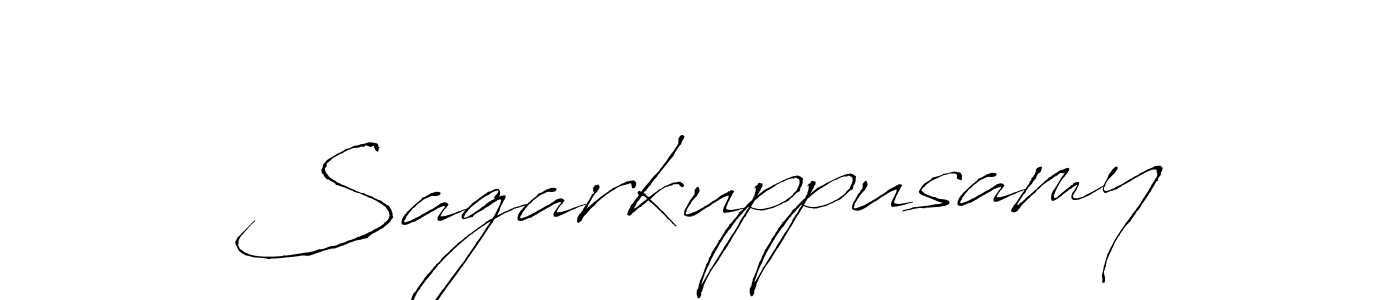 Use a signature maker to create a handwritten signature online. With this signature software, you can design (Antro_Vectra) your own signature for name Sagarkuppusamy. Sagarkuppusamy signature style 6 images and pictures png