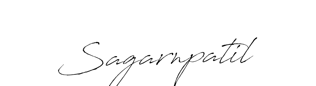 Use a signature maker to create a handwritten signature online. With this signature software, you can design (Antro_Vectra) your own signature for name Sagarnpatil. Sagarnpatil signature style 6 images and pictures png