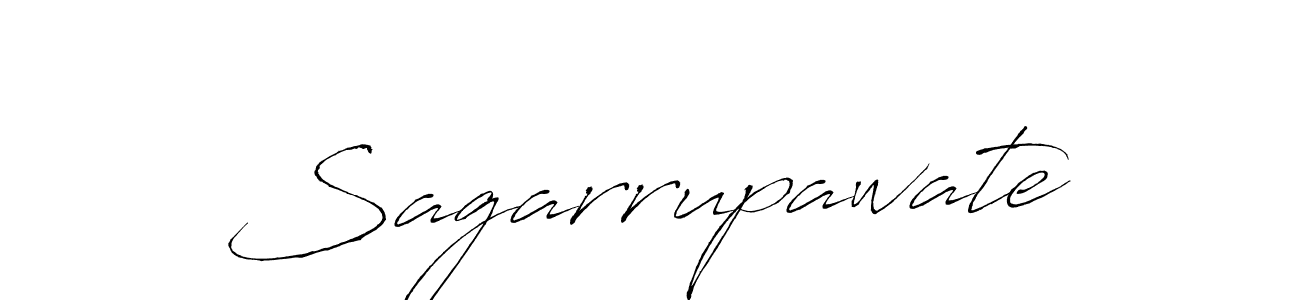 The best way (Antro_Vectra) to make a short signature is to pick only two or three words in your name. The name Sagarrupawate include a total of six letters. For converting this name. Sagarrupawate signature style 6 images and pictures png