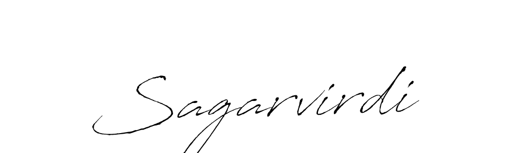 Design your own signature with our free online signature maker. With this signature software, you can create a handwritten (Antro_Vectra) signature for name Sagarvirdi. Sagarvirdi signature style 6 images and pictures png