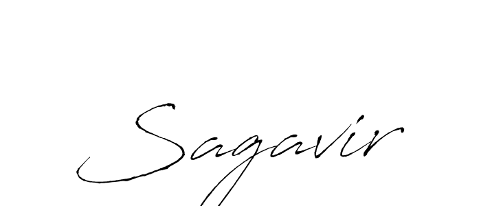 How to make Sagavir name signature. Use Antro_Vectra style for creating short signs online. This is the latest handwritten sign. Sagavir signature style 6 images and pictures png