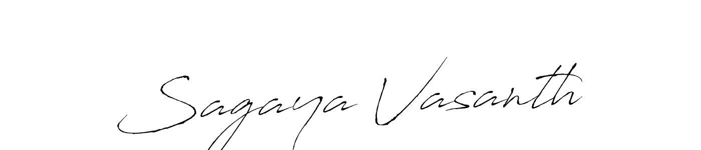 Antro_Vectra is a professional signature style that is perfect for those who want to add a touch of class to their signature. It is also a great choice for those who want to make their signature more unique. Get Sagaya Vasanth name to fancy signature for free. Sagaya Vasanth signature style 6 images and pictures png