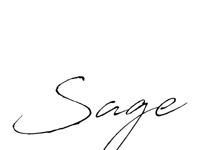 Design your own signature with our free online signature maker. With this signature software, you can create a handwritten (Antro_Vectra) signature for name Sage. Sage signature style 6 images and pictures png