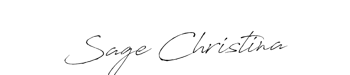 Once you've used our free online signature maker to create your best signature Antro_Vectra style, it's time to enjoy all of the benefits that Sage Christina name signing documents. Sage Christina signature style 6 images and pictures png