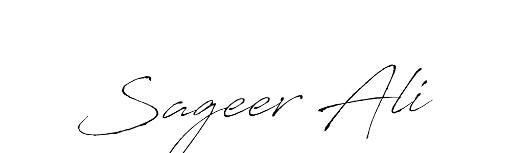 The best way (Antro_Vectra) to make a short signature is to pick only two or three words in your name. The name Sageer Ali include a total of six letters. For converting this name. Sageer Ali signature style 6 images and pictures png