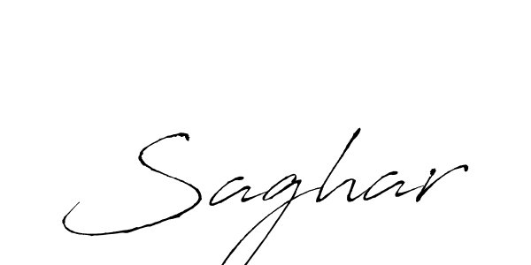 Create a beautiful signature design for name Saghar. With this signature (Antro_Vectra) fonts, you can make a handwritten signature for free. Saghar signature style 6 images and pictures png
