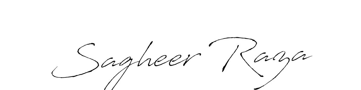 You should practise on your own different ways (Antro_Vectra) to write your name (Sagheer Raza) in signature. don't let someone else do it for you. Sagheer Raza signature style 6 images and pictures png
