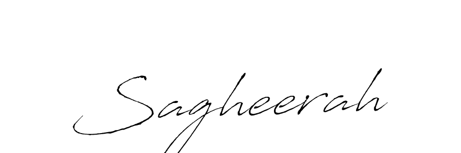 How to make Sagheerah name signature. Use Antro_Vectra style for creating short signs online. This is the latest handwritten sign. Sagheerah signature style 6 images and pictures png