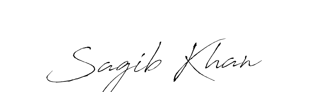 Also we have Sagib Khan name is the best signature style. Create professional handwritten signature collection using Antro_Vectra autograph style. Sagib Khan signature style 6 images and pictures png