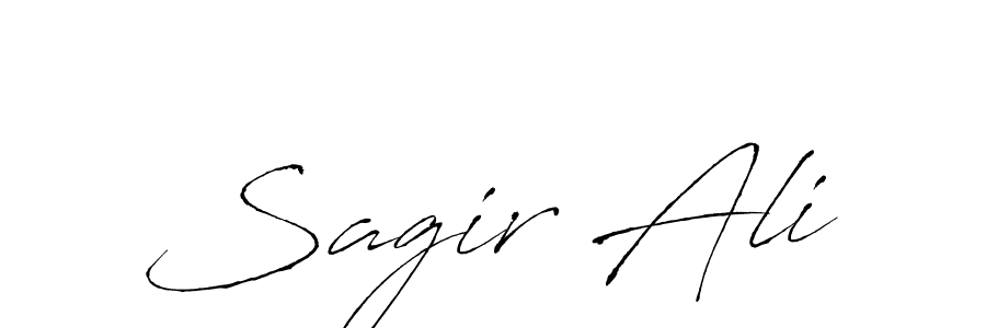 This is the best signature style for the Sagir Ali name. Also you like these signature font (Antro_Vectra). Mix name signature. Sagir Ali signature style 6 images and pictures png