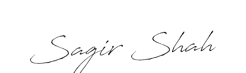 Sagir Shah stylish signature style. Best Handwritten Sign (Antro_Vectra) for my name. Handwritten Signature Collection Ideas for my name Sagir Shah. Sagir Shah signature style 6 images and pictures png