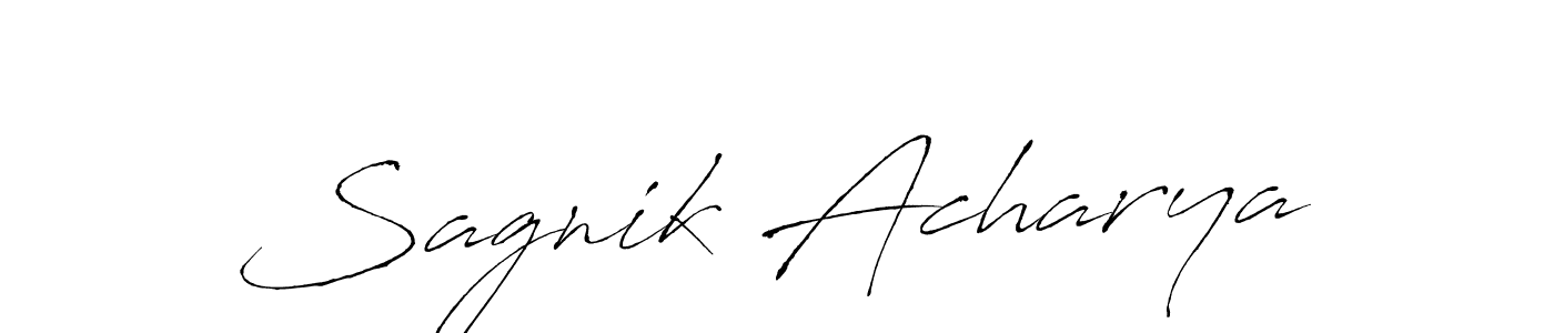 Also You can easily find your signature by using the search form. We will create Sagnik Acharya name handwritten signature images for you free of cost using Antro_Vectra sign style. Sagnik Acharya signature style 6 images and pictures png