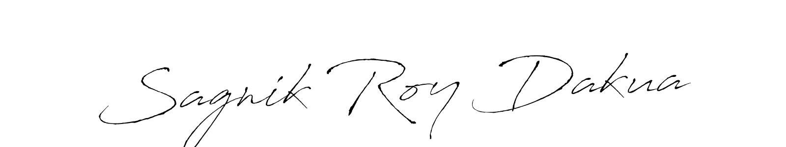 You should practise on your own different ways (Antro_Vectra) to write your name (Sagnik Roy Dakua) in signature. don't let someone else do it for you. Sagnik Roy Dakua signature style 6 images and pictures png