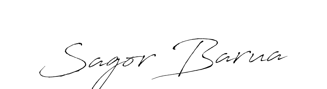 Also we have Sagor Barua name is the best signature style. Create professional handwritten signature collection using Antro_Vectra autograph style. Sagor Barua signature style 6 images and pictures png