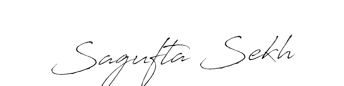 You should practise on your own different ways (Antro_Vectra) to write your name (Sagufta Sekh) in signature. don't let someone else do it for you. Sagufta Sekh signature style 6 images and pictures png