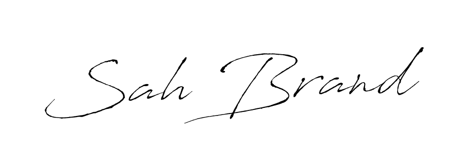 if you are searching for the best signature style for your name Sah Brand. so please give up your signature search. here we have designed multiple signature styles  using Antro_Vectra. Sah Brand signature style 6 images and pictures png