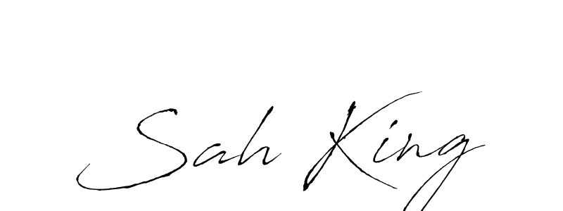 Similarly Antro_Vectra is the best handwritten signature design. Signature creator online .You can use it as an online autograph creator for name Sah King. Sah King signature style 6 images and pictures png
