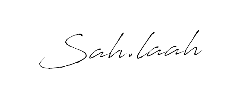 Also we have Sah.laah name is the best signature style. Create professional handwritten signature collection using Antro_Vectra autograph style. Sah.laah signature style 6 images and pictures png