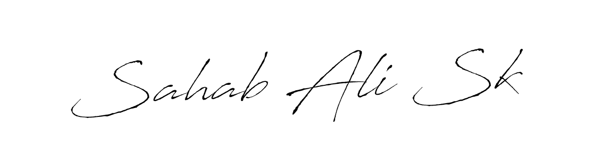 This is the best signature style for the Sahab Ali Sk name. Also you like these signature font (Antro_Vectra). Mix name signature. Sahab Ali Sk signature style 6 images and pictures png