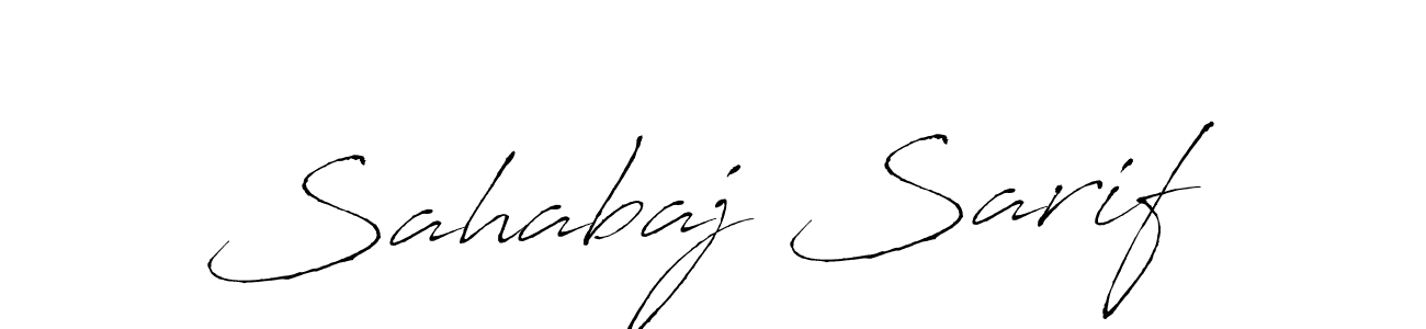 How to make Sahabaj Sarif signature? Antro_Vectra is a professional autograph style. Create handwritten signature for Sahabaj Sarif name. Sahabaj Sarif signature style 6 images and pictures png