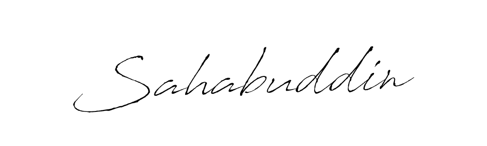 It looks lik you need a new signature style for name Sahabuddin. Design unique handwritten (Antro_Vectra) signature with our free signature maker in just a few clicks. Sahabuddin signature style 6 images and pictures png