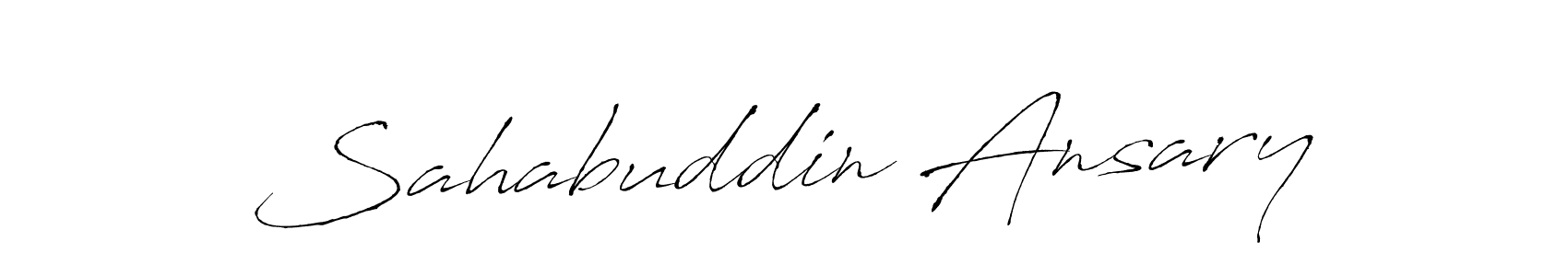 It looks lik you need a new signature style for name Sahabuddin Ansary. Design unique handwritten (Antro_Vectra) signature with our free signature maker in just a few clicks. Sahabuddin Ansary signature style 6 images and pictures png