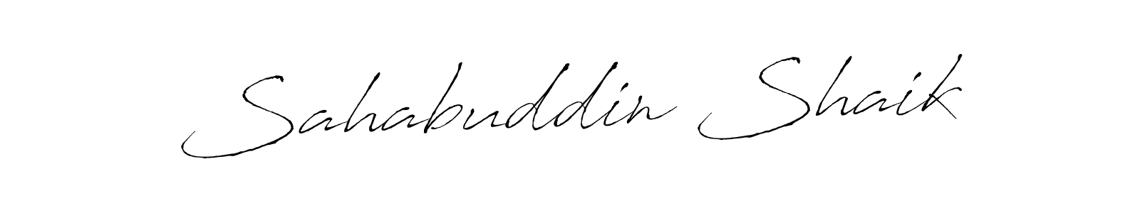 Use a signature maker to create a handwritten signature online. With this signature software, you can design (Antro_Vectra) your own signature for name Sahabuddin Shaik. Sahabuddin Shaik signature style 6 images and pictures png