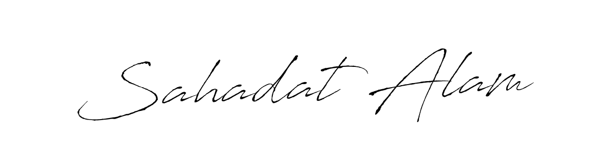 The best way (Antro_Vectra) to make a short signature is to pick only two or three words in your name. The name Sahadat Alam include a total of six letters. For converting this name. Sahadat Alam signature style 6 images and pictures png