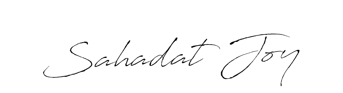 This is the best signature style for the Sahadat Joy name. Also you like these signature font (Antro_Vectra). Mix name signature. Sahadat Joy signature style 6 images and pictures png