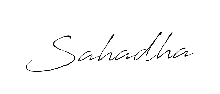 Antro_Vectra is a professional signature style that is perfect for those who want to add a touch of class to their signature. It is also a great choice for those who want to make their signature more unique. Get Sahadha name to fancy signature for free. Sahadha signature style 6 images and pictures png