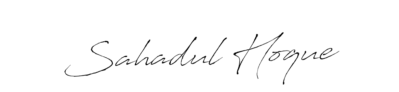 The best way (Antro_Vectra) to make a short signature is to pick only two or three words in your name. The name Sahadul Hoque include a total of six letters. For converting this name. Sahadul Hoque signature style 6 images and pictures png