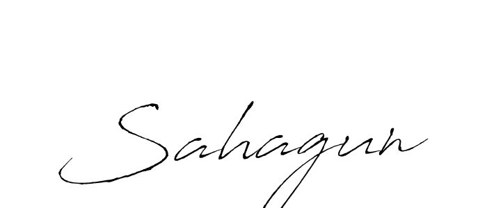 The best way (Antro_Vectra) to make a short signature is to pick only two or three words in your name. The name Sahagun include a total of six letters. For converting this name. Sahagun signature style 6 images and pictures png