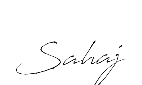 Also we have Sahaj name is the best signature style. Create professional handwritten signature collection using Antro_Vectra autograph style. Sahaj signature style 6 images and pictures png