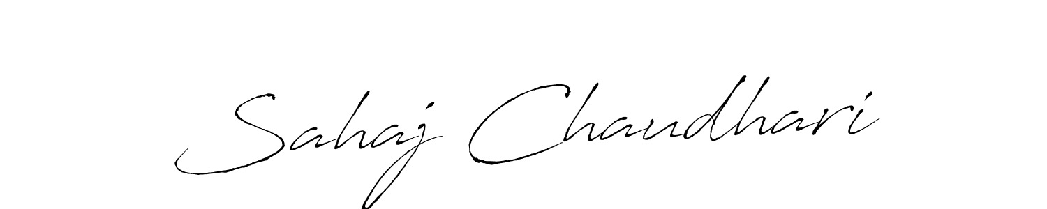 How to Draw Sahaj Chaudhari signature style? Antro_Vectra is a latest design signature styles for name Sahaj Chaudhari. Sahaj Chaudhari signature style 6 images and pictures png