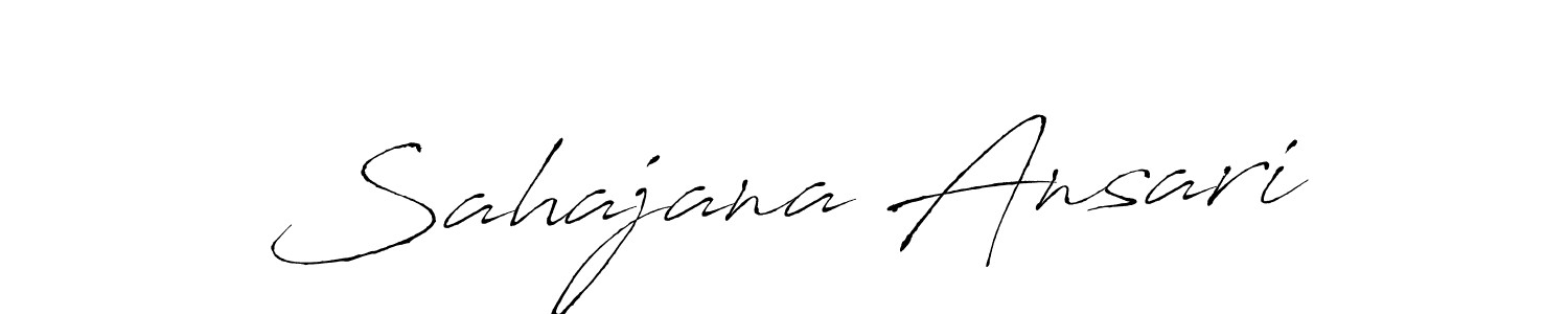 You can use this online signature creator to create a handwritten signature for the name Sahajana Ansari. This is the best online autograph maker. Sahajana Ansari signature style 6 images and pictures png