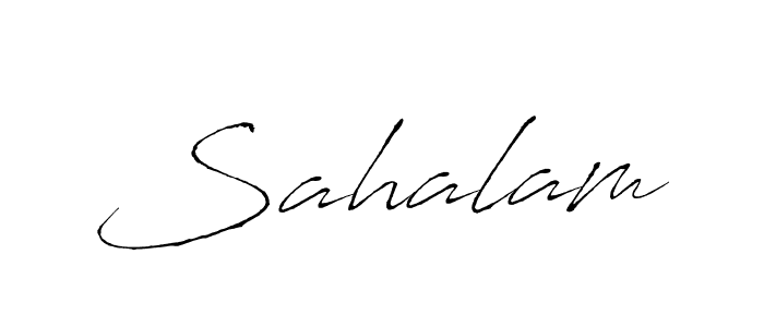 Similarly Antro_Vectra is the best handwritten signature design. Signature creator online .You can use it as an online autograph creator for name Sahalam. Sahalam signature style 6 images and pictures png