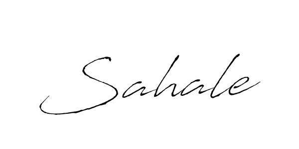 Also we have Sahale name is the best signature style. Create professional handwritten signature collection using Antro_Vectra autograph style. Sahale signature style 6 images and pictures png