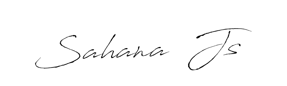 How to Draw Sahana  Js signature style? Antro_Vectra is a latest design signature styles for name Sahana  Js. Sahana  Js signature style 6 images and pictures png