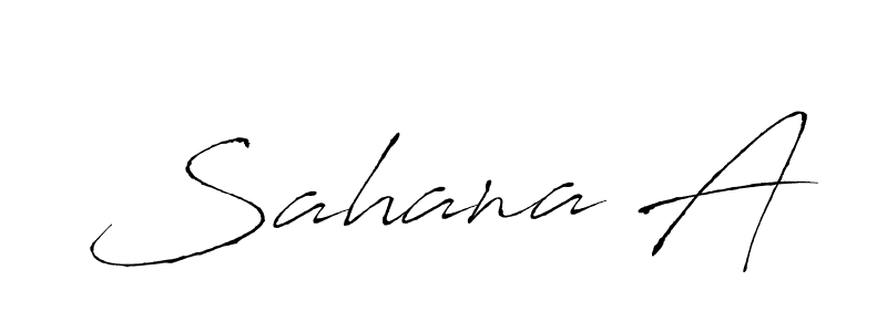 You can use this online signature creator to create a handwritten signature for the name Sahana A. This is the best online autograph maker. Sahana A signature style 6 images and pictures png