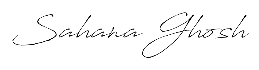 If you are searching for the best signature style for your name Sahana Ghosh, here we have designed multiple signature styles using Antro_Vectra. Sahana Ghosh signature style 6 images and pictures png