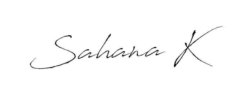 How to Draw Sahana K signature style? Antro_Vectra is a latest design signature styles for name Sahana K. Sahana K signature style 6 images and pictures png